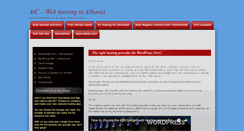 Desktop Screenshot of aic.org.al