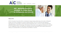 Desktop Screenshot of aic.com